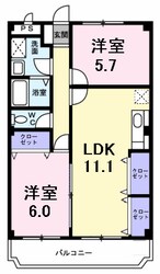 海南駅 バス24分  浜の宮下車：停歩3分 2階の物件間取画像